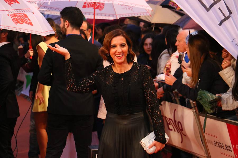 Las fotos de la alfombra naranja de la gala de clausura del FesTVal