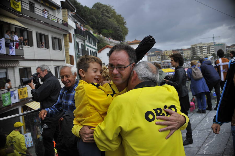 Los 'aguiluchos' con una sensacional actuación en 'popare' remontan los diez segundos de desventaja que tenía sobre Urdaibai