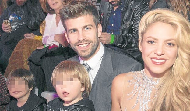 Gerard Piqué y Shakira, en una entrega de premios, a finales del año pasado. 