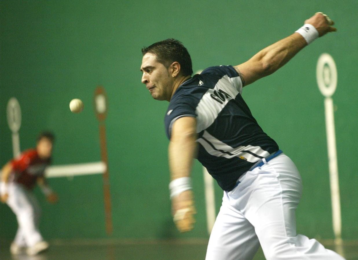 Mikel Goñi, sus mejores imágenes en el mundo de la pelota