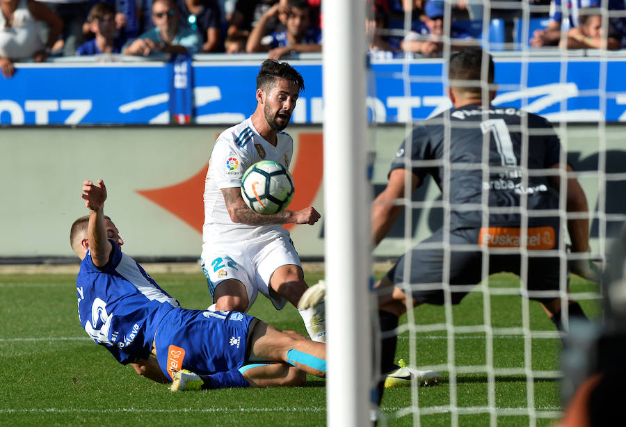 El conjunto de Zidane se llevó una sufrida victoria gracias a Dani Ceballos, que debutó como titular.