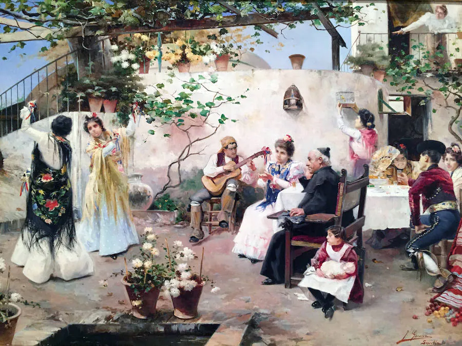 'Un baile para el señor cura' (1890), de Juan García Ramos.