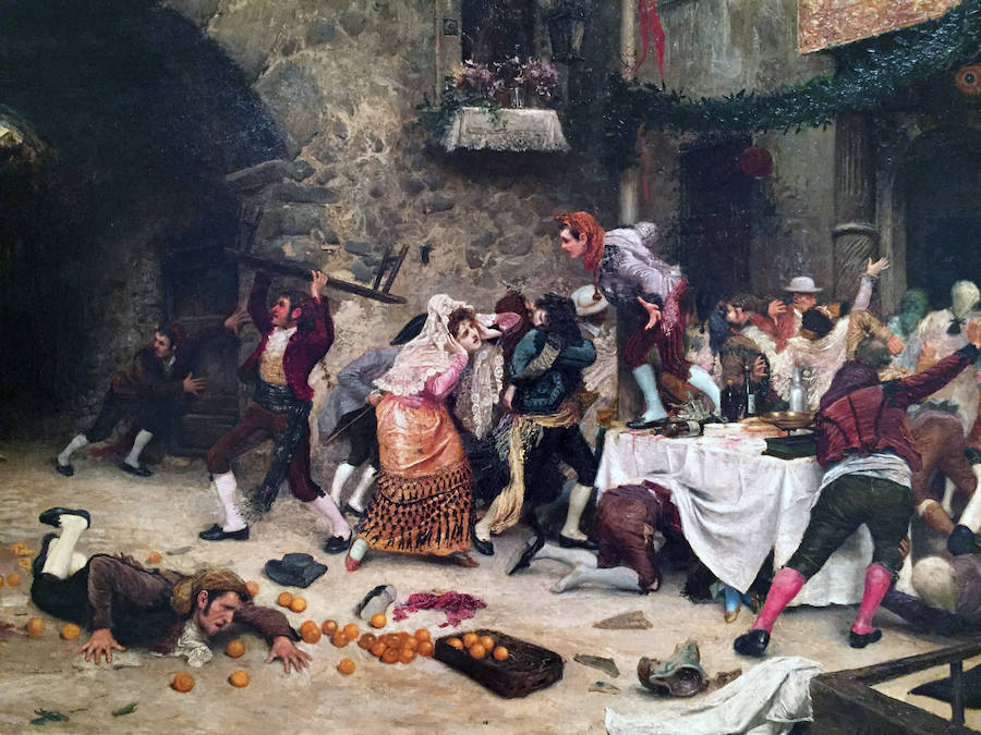 'Banquete interrumpido' (S.F.), de Juan Gose Garate y Clavero.