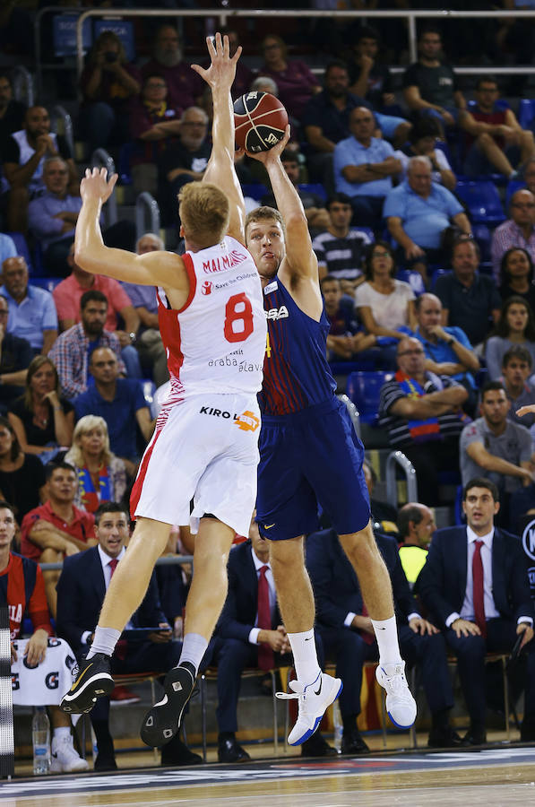 Barcelona - Baskonia. Partido inaugural de la Liga ACB