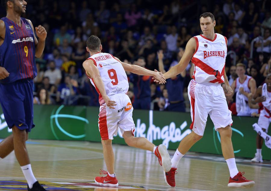 Barcelona - Baskonia. Partido inaugural de la Liga ACB