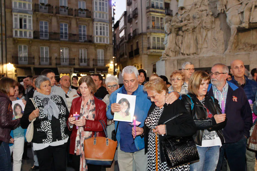 Lantarón y Vitoria muestran su dolor e indignación por el asesinato de Ana Belén Jiménez