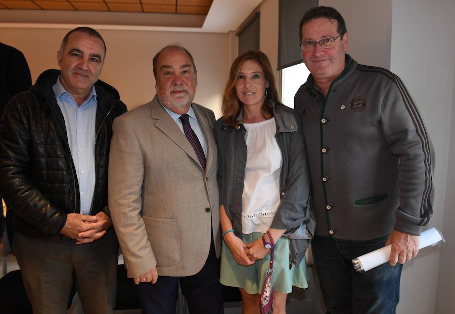 Mariano Gómez, Javier Orduna, María García y Enrique Thate.
