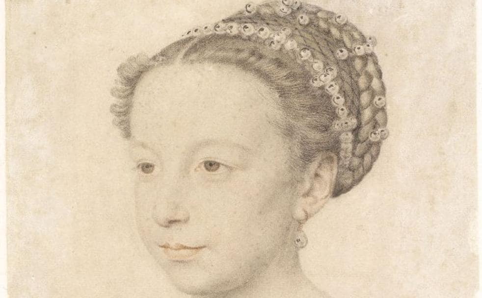 Margarita de Francia, por François Clouet.