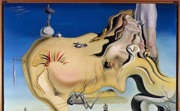 Imagen principal - 'El gran masturbador' de Salvador Dalí', 'La muerte del cisne' de Paulova y 'La Gioconda' de Leonardo Da Vinci.