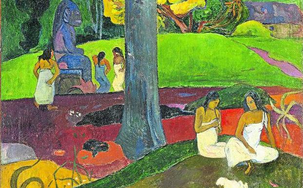 ‘Mata Mua (Erase una vez)’, obra de Paul Gauguin de 1982. 