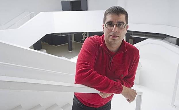 Unai Martín, del Departamento de Sociología II de la UPV/EHU, donde también imparte clases de demografía.