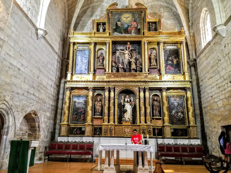 Retablo de la Iglesia de Fromista.