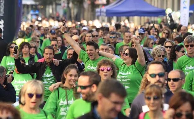 La marcha ha vuelto a ser multitudinaria.