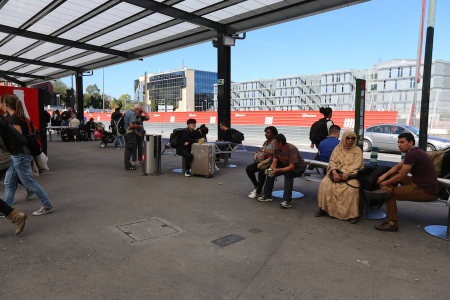 Los trabajos en la estación, de cuatro sótanos, obligarán al Ayuntamiento a eliminar aceras y extremar el celo en el tráfico durante diez meses