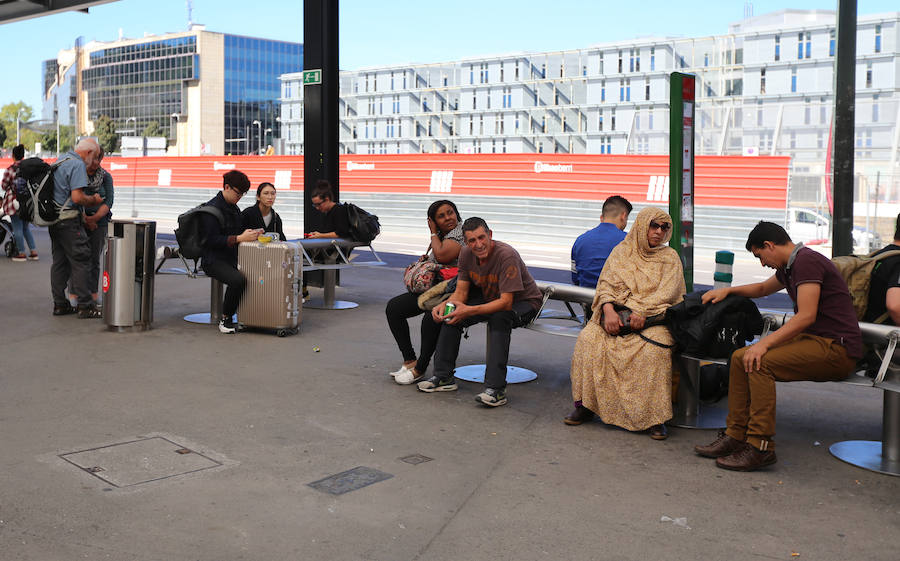 Los trabajos en la estación, de cuatro sótanos, obligarán al Ayuntamiento a eliminar aceras y extremar el celo en el tráfico durante diez meses