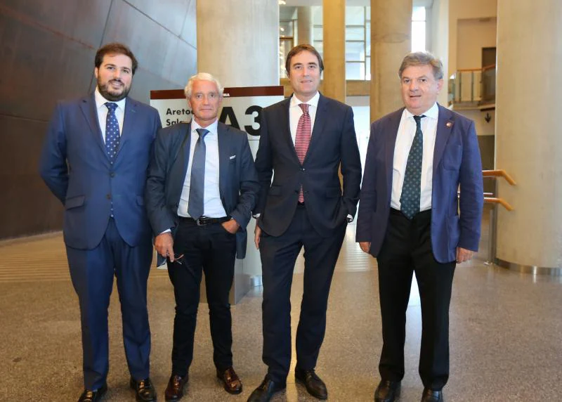 Alberto Garibi, Jon Ander Etxebarrieta, Daniel Aldasoro y Ángel Larrauri.