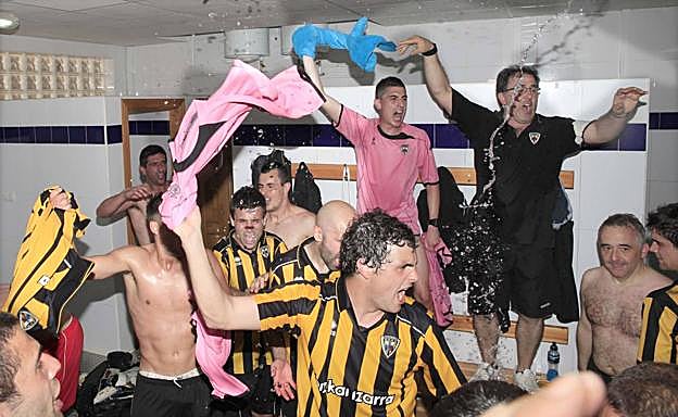 El último ascenso, a Segunda B, en 2012. 