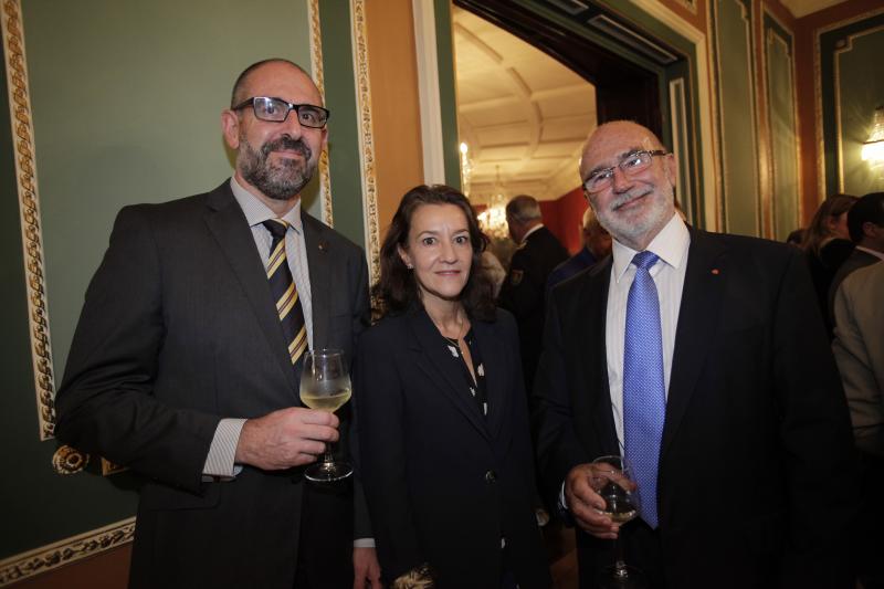 Rocco Cairo, Susana Palomino y José Miguel Zaldo. 