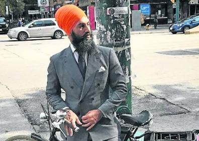 Imagen secundaria 1 - Un león contra Trudeau