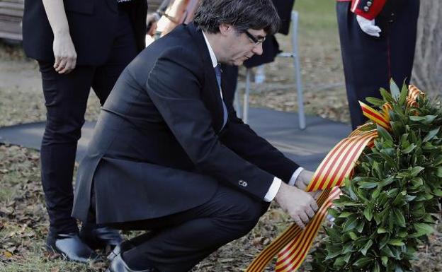 El presidente de la Generalitat, Carles Puigdemont. 