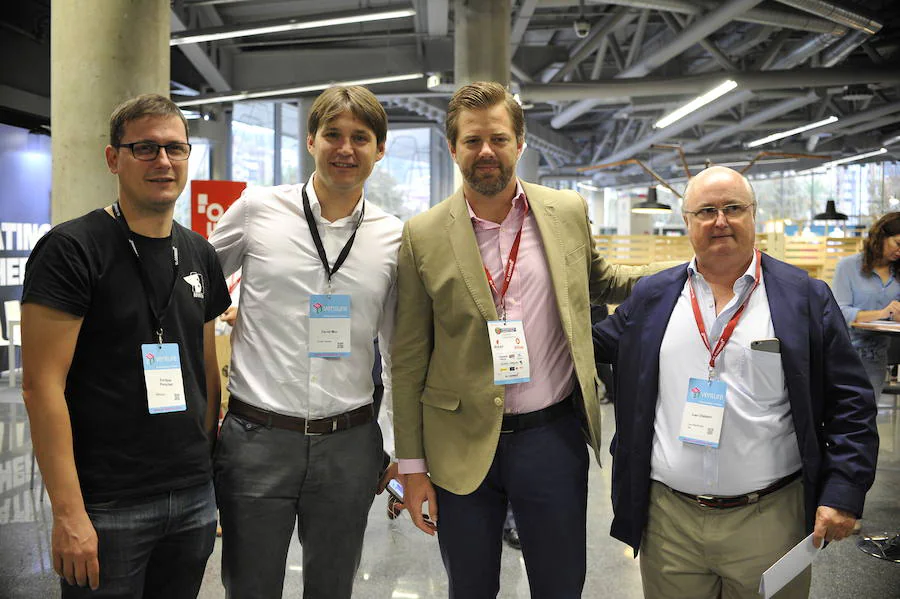 Enrique Penichet, David Mor, Miguel Quintanilla e Iván Olabarri.