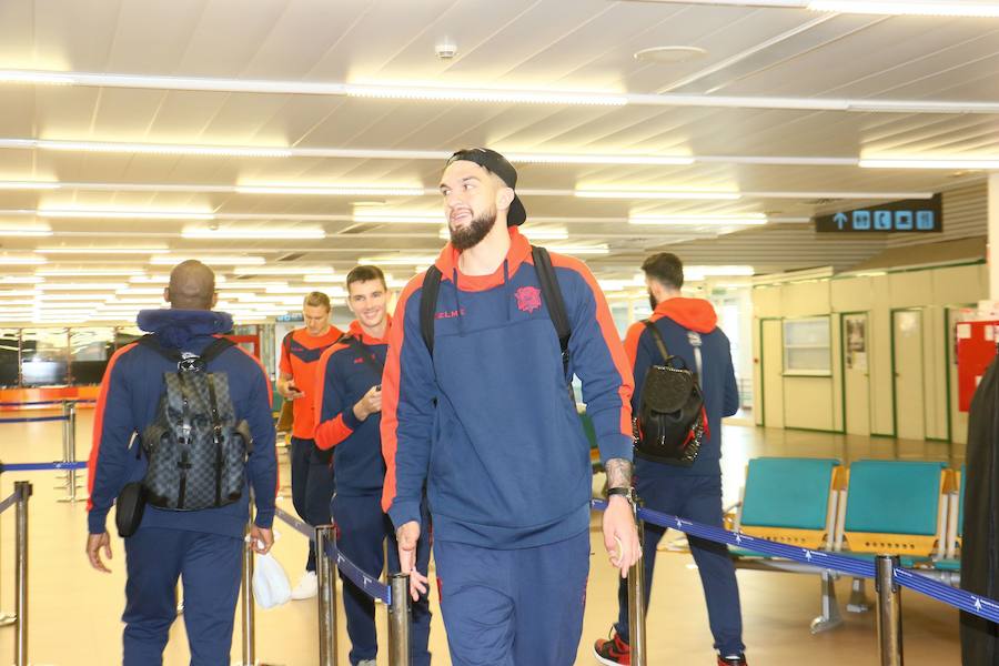 Poirier, con la expedición baskonista. 