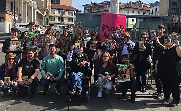 Algunos de los participantes participaron ayer en la presentación. 