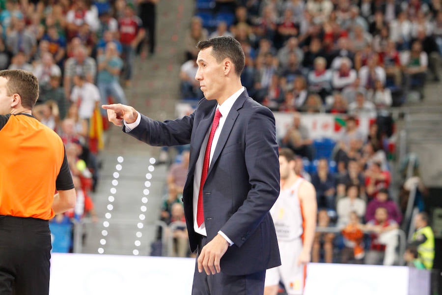 Los últimos pasos de Pablo Prigioni en el Buesa Arena como entrenador del Baskonia