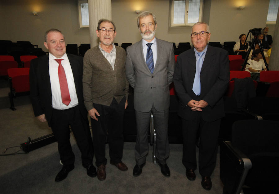 Sabino Garaizabal, Juan Echano, Alberto Seco y Carlos Cubero.