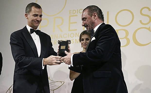 Los Reyes en una entrega de premios de ABC pasada.