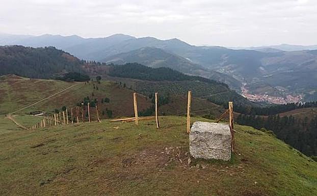 El vallado está subvencionado por la Diputación de Burgos. 