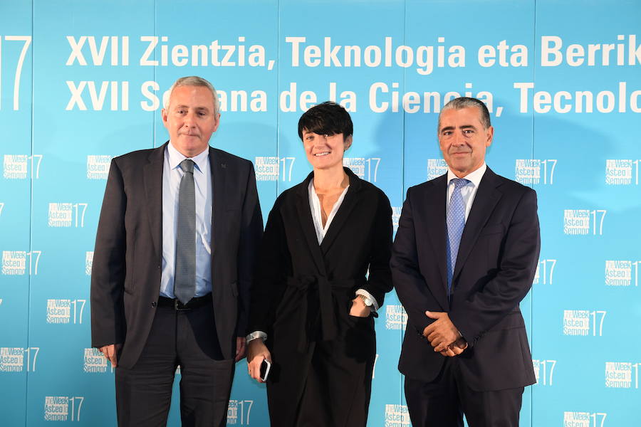 Íñigo Ucín, Alaitz Landalluce y Iosu Madariaga.