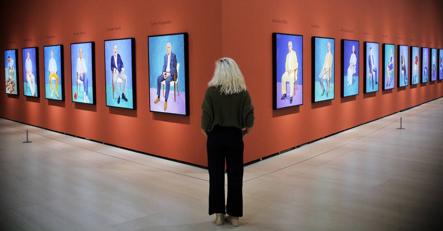 Exposición de David Hockney en el Guggenheim