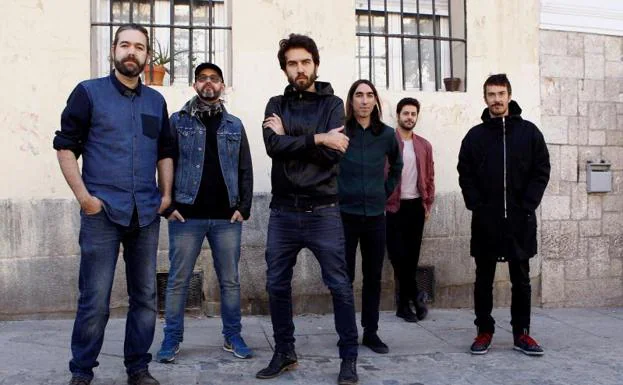 Los componentes del grupo Vetusta Morla.