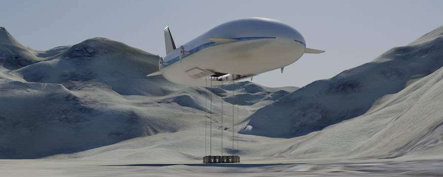 Vuelve el zeppelin: un dirigible rígido cargado de helio y de alta tecnología. Será el mayor ingenio volador, capaz de albergar un hotel de lujo para 180 pasajeros o, gracias a su capacidad de detenerse en el aire, transportar pesadas cargas a cualquier lugar. Aeroscraft, de Worldwide Aeros Corporation, se encuentra en fase de pruebas.