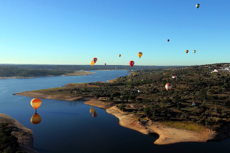 Estos días se celebra en Portalegre la 21 edición del Festival Internacional de globos aeroestáticos