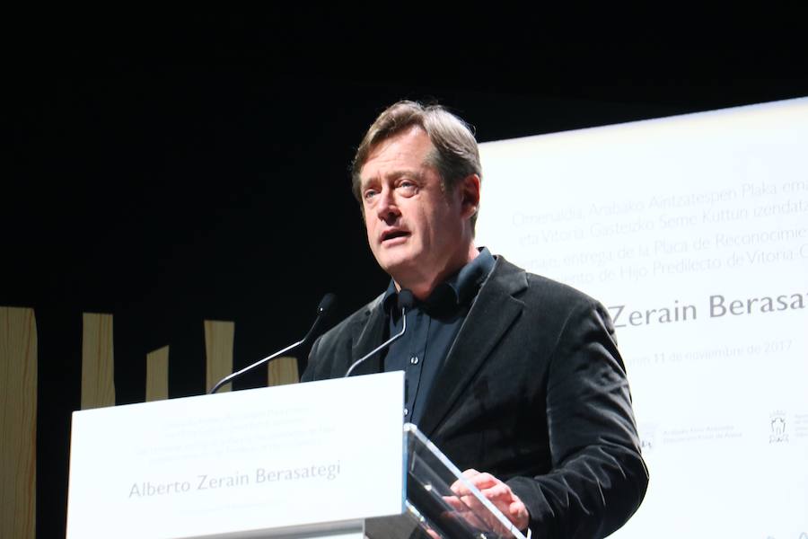 Las fotos del homenaje de Vitoria y Álava a Alberto Zerain