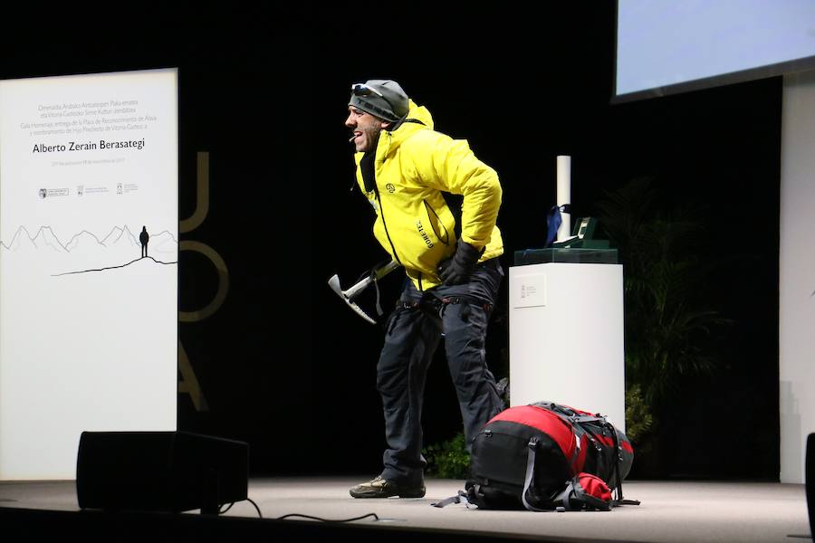 Las fotos del homenaje de Vitoria y Álava a Alberto Zerain