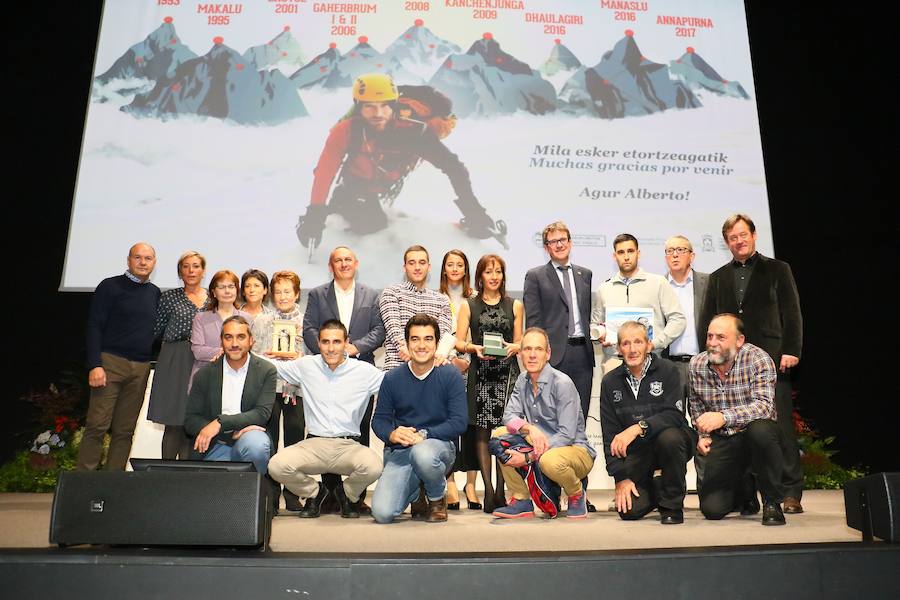 Las fotos del homenaje de Vitoria y Álava a Alberto Zerain