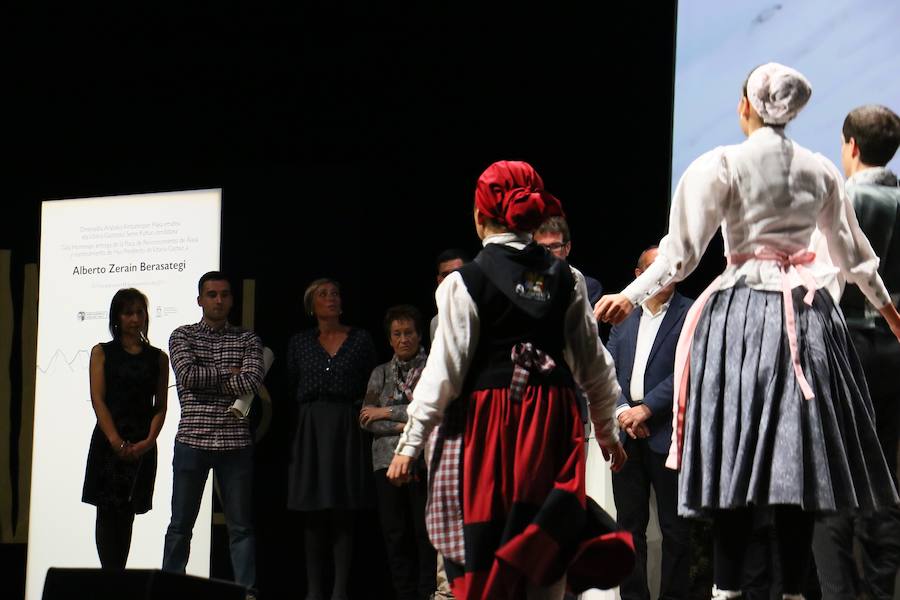 Las fotos del homenaje de Vitoria y Álava a Alberto Zerain