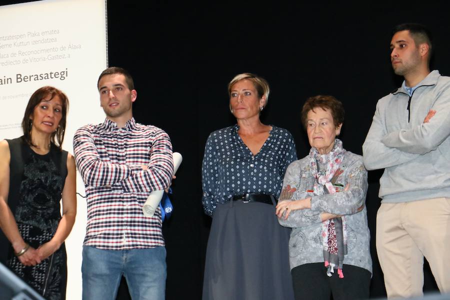 Las fotos del homenaje de Vitoria y Álava a Alberto Zerain