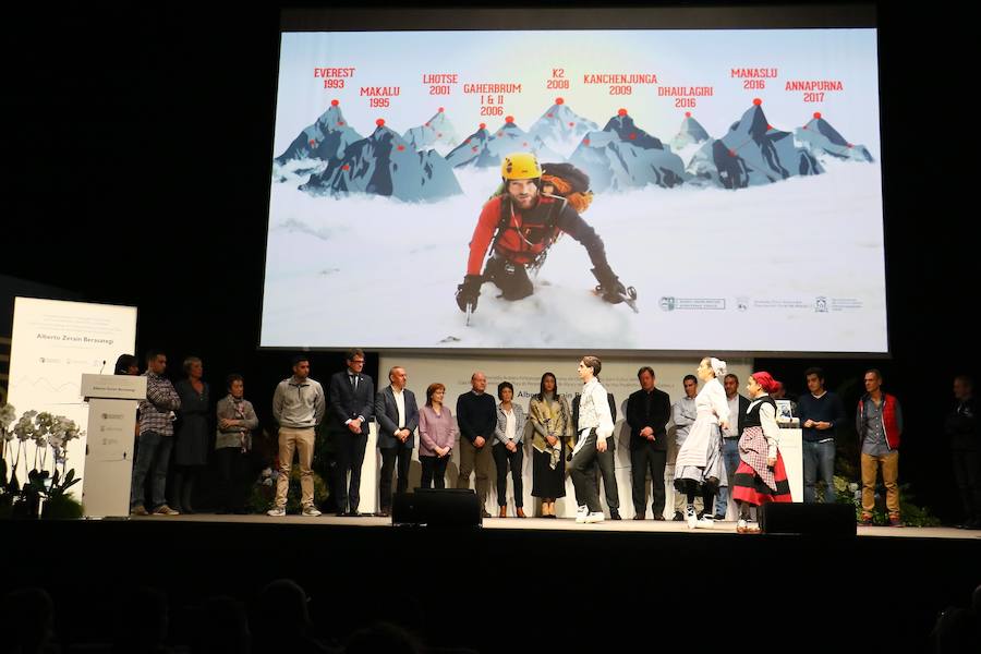 Las fotos del homenaje de Vitoria y Álava a Alberto Zerain