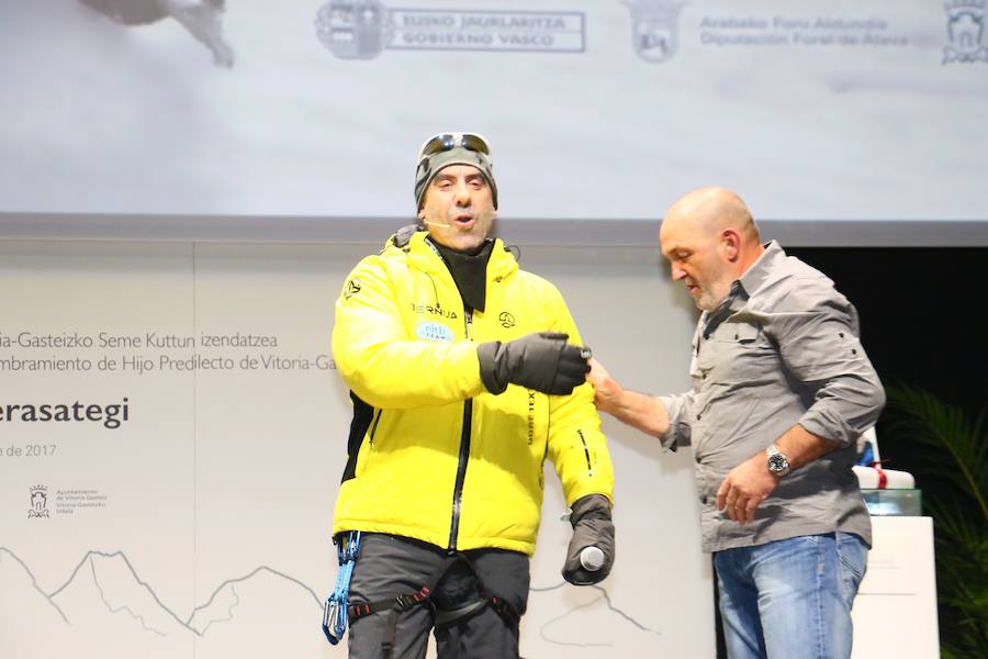 Las fotos del homenaje de Vitoria y Álava a Alberto Zerain