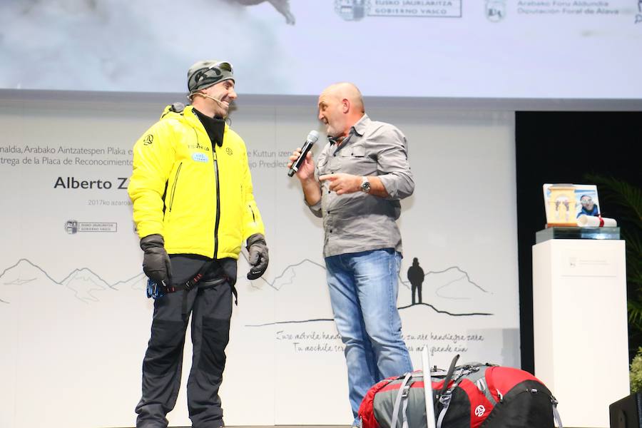 Las fotos del homenaje de Vitoria y Álava a Alberto Zerain