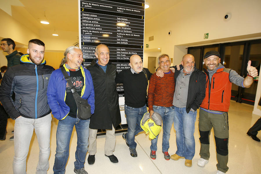 Las fotos del homenaje de Vitoria y Álava a Alberto Zerain