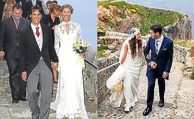 Igor Yebra y Ane Igartiburu. A la derecha, Ibai e Ingrid.