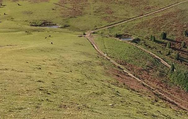 En la zona ha desaparecido el vallado. 