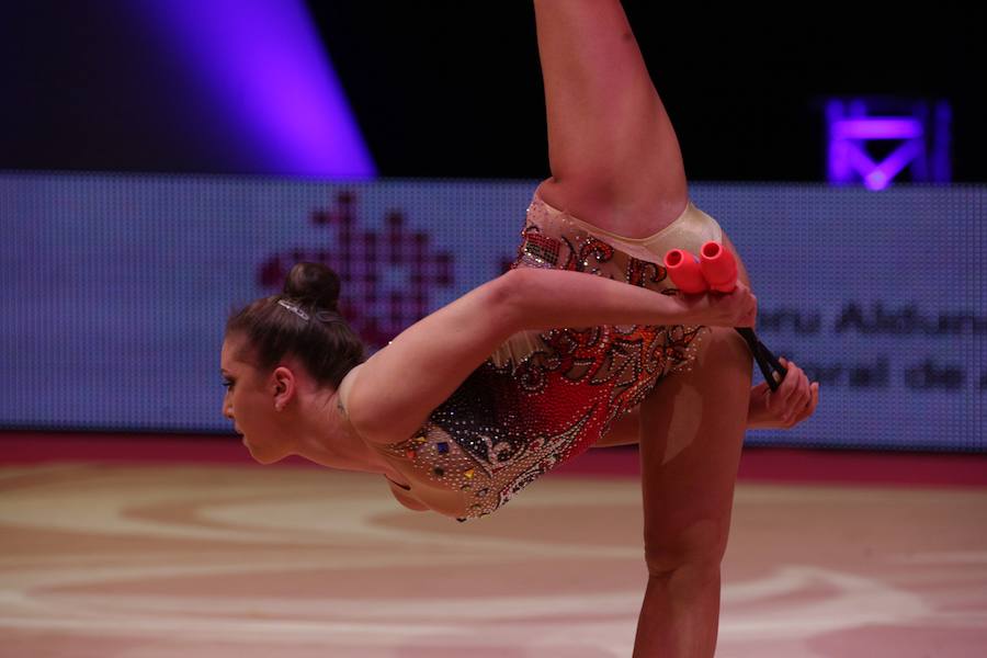 Las mejores imágenes de la gala internacional Euskalgym, celebrada en el Buesa Arena de Vitoria