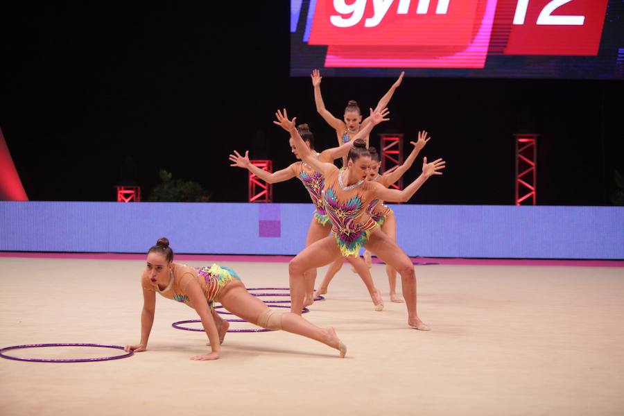 Las mejores imágenes de la gala internacional Euskalgym, celebrada en el Buesa Arena de Vitoria