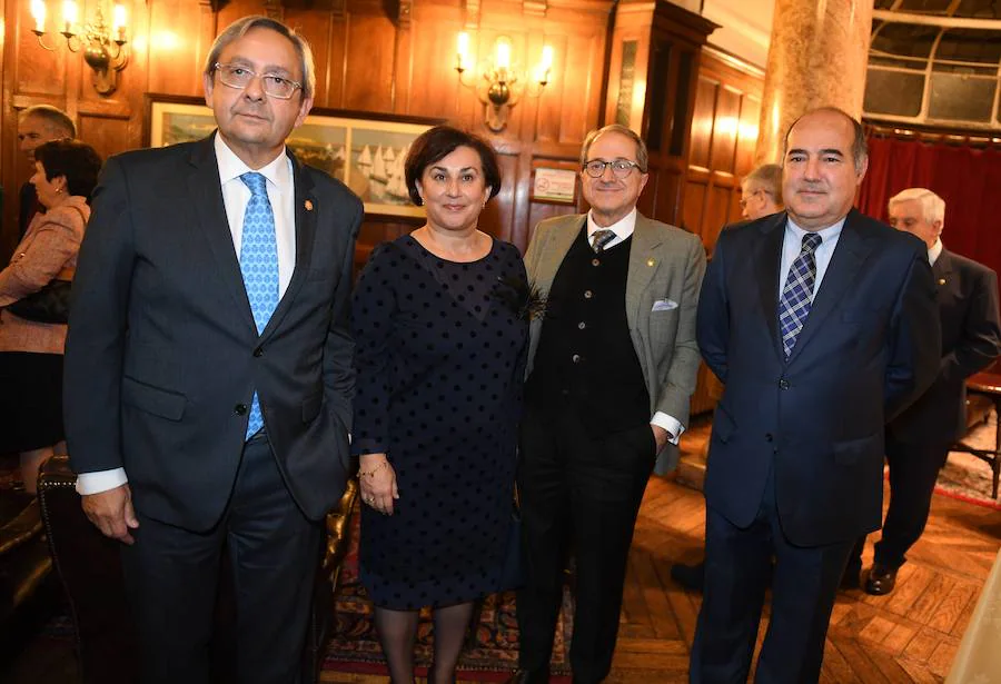 Juan Goiria, Elena Castiella, Ricardo Franco y Luis Díaz.